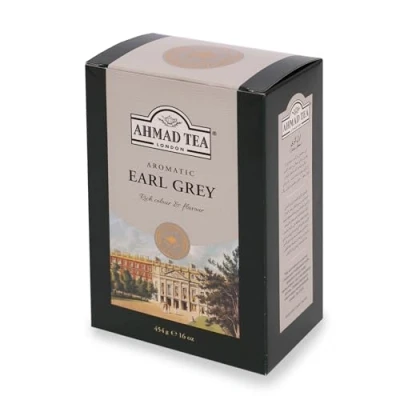 Afbeelding van Ahmad Tea losse bladeren, Earl Grey thee, zwarte 1 pak van 500 g thee