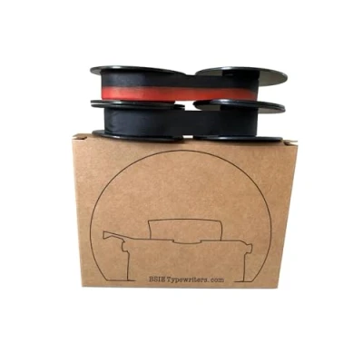 Afbeelding van OLYMPIA SCHRIJFMACHINE LINT BSIE TYPEWRITERS (1 Zwart &amp; Rood + 1 Zwart)