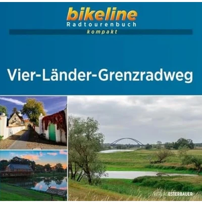 Afbeelding van Radtourenbuch kompakt Vier Länder Grenzradweg Spurensuche am Grünen Band durch Altmark, Wendland und entlang der Elbe