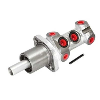 Afbeelding van HELLA 8AM 355 504 281 Hoofdremcilinder 25mm Zonder remvloeistofreservoir Aluminium M10 x 1 (x2)