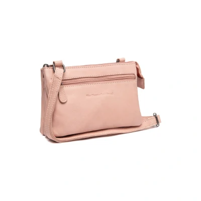 Afbeelding van Leren Schoudertas Vintage Rose Osaka