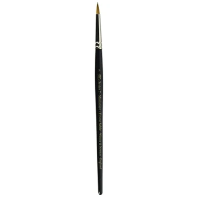 Afbeelding van Winsor &amp; Newton 5012005 Serie 7 Kolinski aquarelpenseel, rond, miniatuur nr. 5 3,5 mm, ambachtelijke kwaliteit