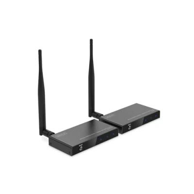 Afbeelding van Digitus DS 55346 HDMI extender 100 m 5 GHz 1920 x 1080 Pixel Geïntegreerde LED weergave, Met loop functie, Veilige draadloze overdracht