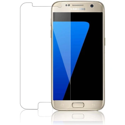 Afbeelding van Cadorabo Pantser film geschikt voor Samsung Galaxy S7 in KRISTALHELDER Geharde (Tempered) display beschermglas 9H hardheid met 3D Touch (RETAIL PACKAGING)