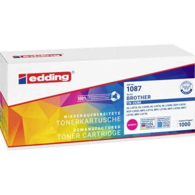 Afbeelding van Edding Toner vervangt Brother TN 243 Compatibel Magenta 1000 bladzijden EDD 1087 18