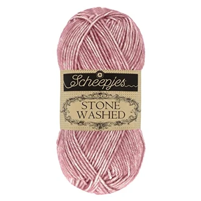 Afbeelding van Scheepjes Stone Washed 50 gr 808 Corundum Ruby