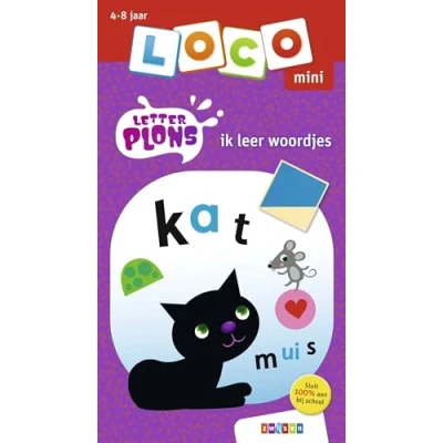 Afbeelding van Loco mini Letterplons ik leer woordjes