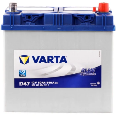 Afbeelding van Varta Blue Dynamic D47 12V 60 Ah 5604100543132 4016987119679 533080 540 A