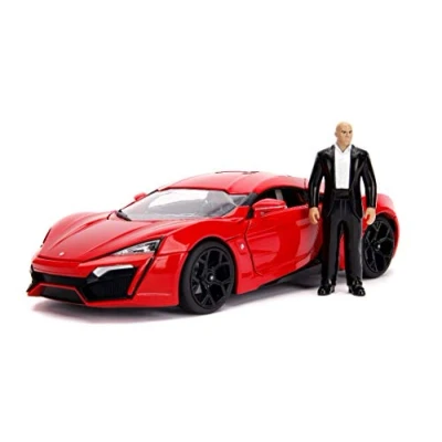 Afbeelding van Fast &amp; Furious Lykan Hypersport (+ Dom Figure + Lights) 1:18 Jada Toys