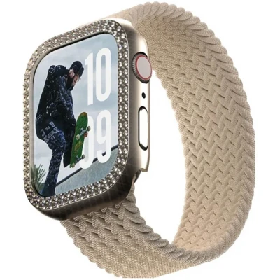 Afbeelding van Safe Bling Bumper, Smartwatch accessoires, Goud