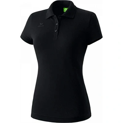 Afbeelding van Teamsport polo dames zwart / 44