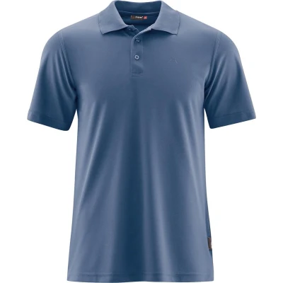 Afbeelding van Maier Sports Ulrich Polo Heren Ensign Blue XXL Blauw Outdoor Shirt