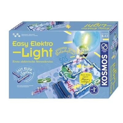 Afbeelding van KOSMOS 620530 Easy Elektro Light De eerste elektrische circuits beleef spelenderwijs elektriciteitsexperimenteerdoos in elektrotechniek.