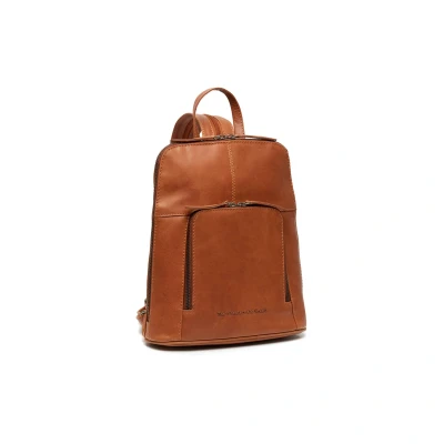 Afbeelding van The Chesterfield Brand Leren Rugzak Cognac Vivian