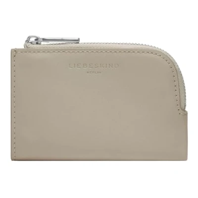 Afbeelding van LIEBESKIND BERLIN Kaarthoes Ezra 2 Calf Optic Lena Purse Black Zwart