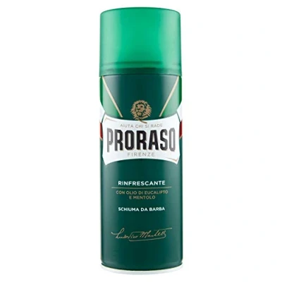 Afbeelding van Proraso Scheerschuim Groen 400 ml.