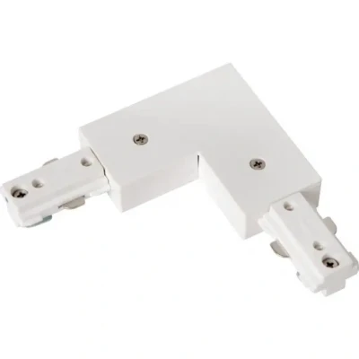 Afbeelding van Lucide TRACK L koppelstuk 1 fase Railsysteem / Railverlichting Links Wit (Uitbreiding)
