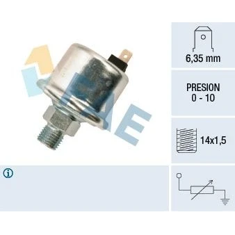 Afbeelding van Fae Oliedruksensor 14630