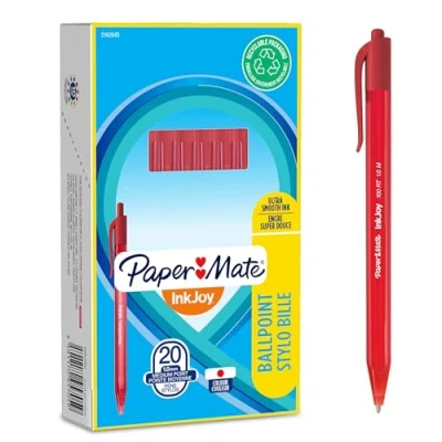 Afbeelding van Balpen Papermate Inkjoy 100RT Rood