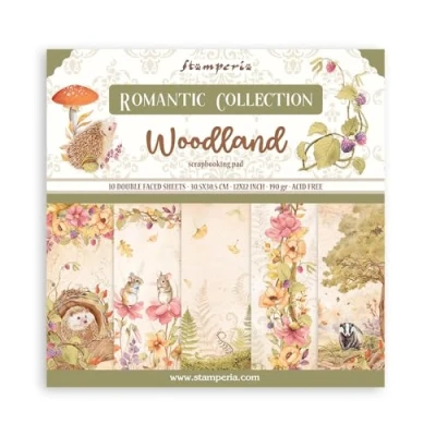 Afbeelding van Stamperia Woodland 12x12 Inch Paper Pack (SBBL143)