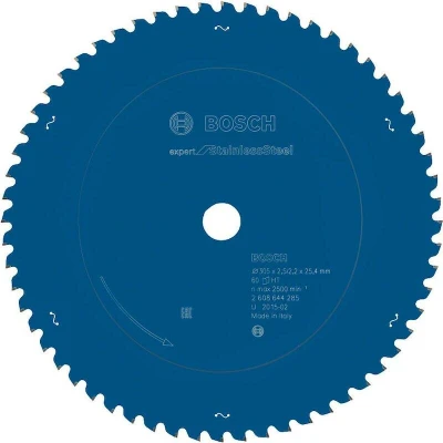 Afbeelding van Bosch Accessories Expert for Stainless Steel 2608644285 Cirkelzaagblad 305 x 25.4 2.2 mm Aantal tanden: 60 1 stuk(s)