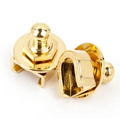Image de Fender set deux Strap Locks dorés sans boutons