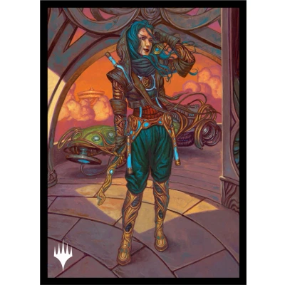 Afbeelding van Ultra Pro Magic: the Gathering Aetherdrift Sleeves: Sita Varma, Masked Racer (100 stuks)