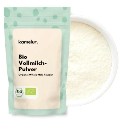Afbeelding van Kamelur biologische volle melkpoeder uit Duitsland (500 g) voor melk teelt