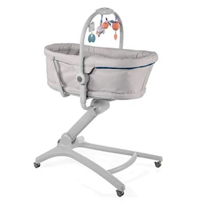 Afbeelding van Chicco Baby Hug 4 in 1 Wieg Met speelboog Babygym Glacial