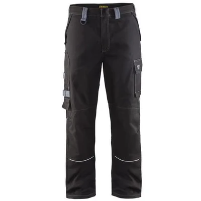 Image de Pantalon retardant flamme noir/gris