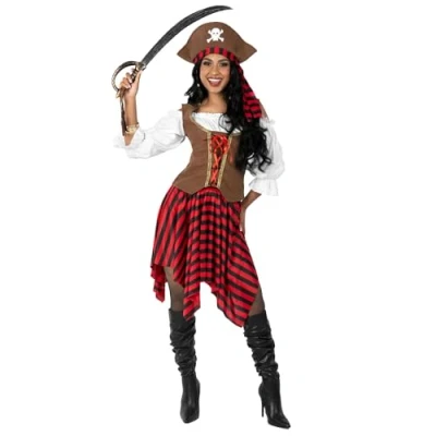 Afbeelding van Fun Shack Piratenkapitein Kostuum voor Dames