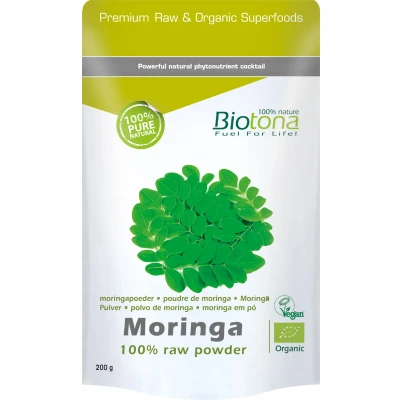 Afbeelding van Biotona Moringa Poeder Bio 200g