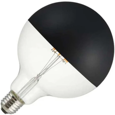 Afbeelding van SPL LED Filament Globe ZWART G125 6,5W / DIMBAAR