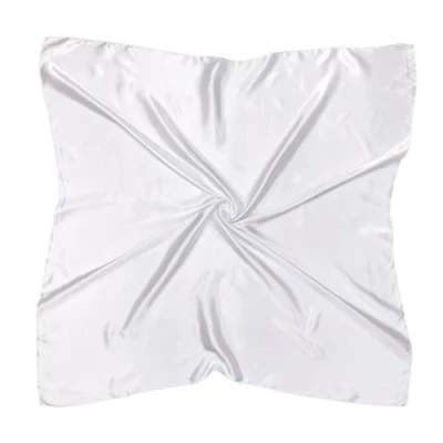 Afbeelding van DRESHOW Vrouwen Grote Vierkante Sjaals Satijn Haar Zijde Accessoires Vierkant Klassiek Patroon Strand Bandana&#039;s, 1 stuk stijl 86 24