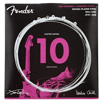 Afbeelding van Fender Jimi Hendrix Voodoo Child NPS Ball End Strings 010 038 Elektrische gitaarsnaren