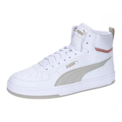 Afbeelding van Puma Caven 2.0 Mid Sneakers, uniseks, White Desert Dust Deeva Peach