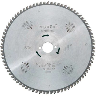 Afbeelding van Metabo 628072000 Cirkelzaagblad 160 mm 1 stuk(s)