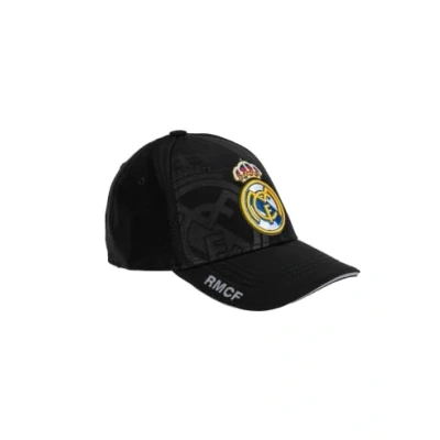 Afbeelding van Real Madrid Officieel gelicentieerde pet nr. 45 kleur zwart volwassen maat, zwart, L, zwart.