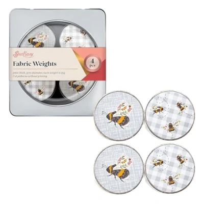 Afbeelding van Sew Easy Weefsel Gewicht, Ambacht, Patroon snijden, Naaien, quilten, Bijen, 50 x 5mm