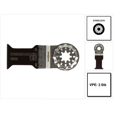 Afbeelding van Fein 63502133220 E Cut zaagblad (3st) SL 50 x 35 mm (133)