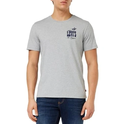 Image de Levi&#039;s Homme T shirt Graphic Crewneck Tee, Levi Archival Mhg, S