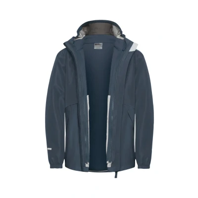 Afbeelding van Jack Wolfskin Iceland 3IN1 Outdoorjas voor kinderen, Maat: 128, Midnight sky