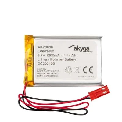 Afbeelding van Akyga LP603450 Accupack Batterijgrootte: Speciaal LiPo 3.7 V 1200 mAh