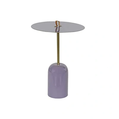 Afbeelding van Bijzettafel DKD Home Decor Leer Ijzer Coating (40 x 40 56 cm)