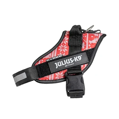 Afbeelding van Afmetingen: M Julius K9 IDC Power Harness Xmas Sweater Hondenharnas