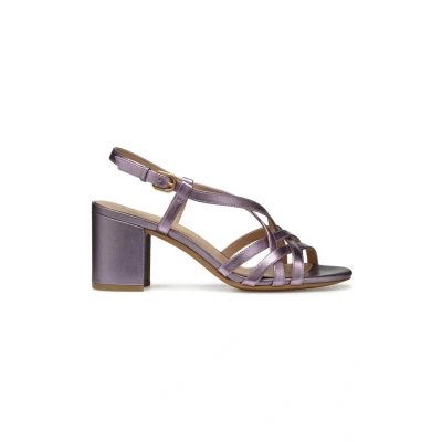Afbeelding van Geox D Virnilisa S Sandalen, Dames, Maat: 39, Lilac Leer