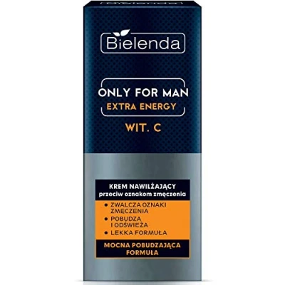 Afbeelding van Bielenda, Gezichtscrème, Alleen voor Mannen Extra Energie (50 ml, 24h crème)