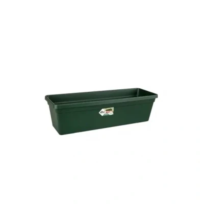 Afbeelding van Green basics balkonbak 60cm blad groen elho
