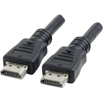 Afbeelding van Manhattan 308434 CG HDMI kabel Aansluitkabel A stekker, stekker 15.00 m Zwart 4K UHD