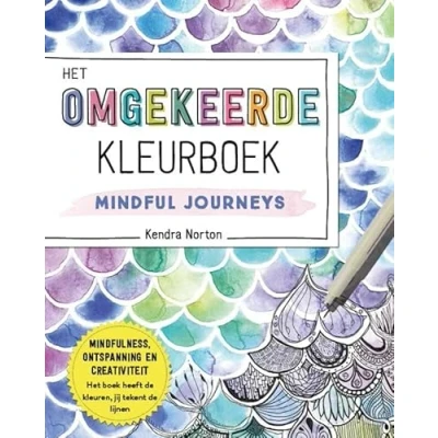 Afbeelding van Het omgekeerde kleurboek Mindful Journeys